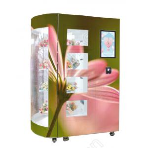 24 Hours Mini Mart Flower Vending Lockers Machine Smart Card Payment Cold Rolled Steel