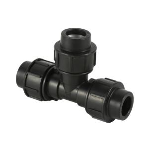 China Encaixes plásticos da compressão do PE dos PP do HDPE do cotovelo da irrigação de Pn10 PN16 supplier