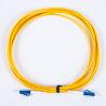 China LC To LC 5m Fiber Optic Patch Cord Cable Single Mode Simplex wholesale