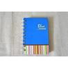 China Hard kraft card cover spiral winding pocket recycle paper mini memo tablet notebook wholesale