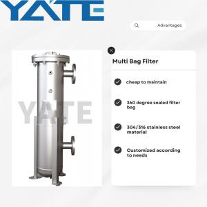 Filtration System Bag Filter Vessel Stainless Steel Bag Housing Filter