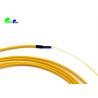 2F Single Mode Fiber Optic Pigtail SC APC + SC UPC with unit-tube 3.0mm round