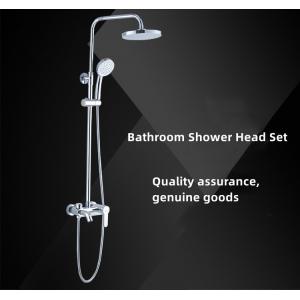 Stainless Steel Surface Polished Bathroom Shower Head Set Rainfall Concealed