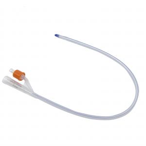 Hospital / Homecare Silicone Foley Catheter 2 Way Disposable Drainage Catheter