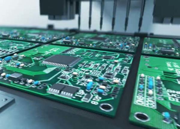 6.35mm PCB Circuit Board Assembly Yellow LF-HAL Electronic PCB Assembly