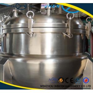 500L Stainless Steel Steam Jacketed Kettle With Agitator CE Approved