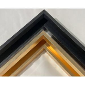 China Cuadrado Cuadro de forma de marco de luz con simple diseño de colgar de la pared y superficie del cepillo wholesale