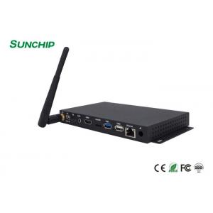 4g LTE HD Media Player Box RK3399 Digital Signage Advertising Player With CMS
