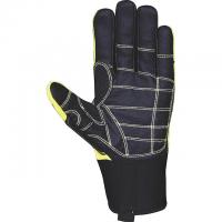 China Anti Slip Impact Resistant Washable Grip Gloves In Black / Gray / White on sale