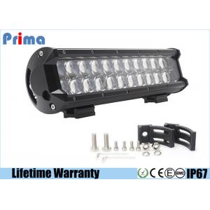 China 72 Watt 4D 12 Inch LED Car Light Bar Flood / Spot Beam IP67 Waterproof wholesale