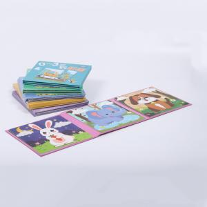 Portable Magnetic Childrens Jigsaw Puzzles Foldable Book