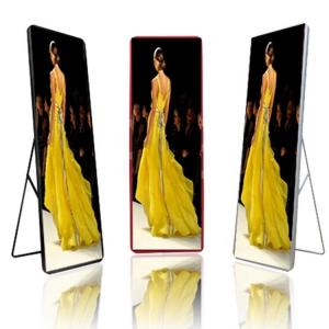 China Aluminum Cabinet 1200 Nit SMD2121 P2.5 LED Poster Display supplier