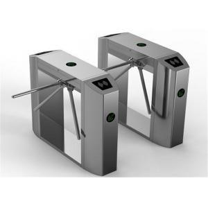 Bus station entry flow control solenoid valve Tripod Turnstile Gate 30 person / minute speed