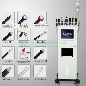 China 1.1MHz 30L Oxygen Spray Facial Machine , Diamond Peeling Microdermabrasion Machine supplier