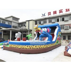 Special Shape Kids Animal Commercial Inflatable Slide For Birthday Party Or For Business Rental