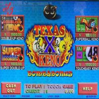 China Texas Keno 19 Inch Table Top Double Up Slot Game Machines on sale