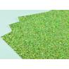 China 12*12 Inch Size Light Green Glitter Paper DIY Glitter Paper With Woven Backing wholesale