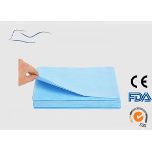 PP / PE Disposable Mattress Cover , 40G Disposable Massage Bed Sheets