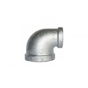China ASTM  Standard 90 Degree Fittings Galvanizated Malleable Elbow With Rib supplier