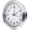 China Silver Frame 36mm watch insert mini clock insert wholesale