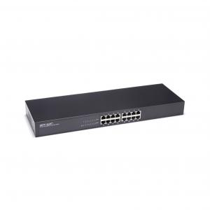 China ODM 16 Port Unmanaged POE Switch 4.8Gbps With RTL8324D Chipset supplier