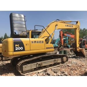 China Secondhand Komatsu PC200-8 (20 ton) Japan crawler hydraulic backhoe excavator supplier