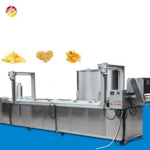 China Frying Machine for Snack Food Potato Plantain Chips Peanut Donut French Fries Chicken supplier