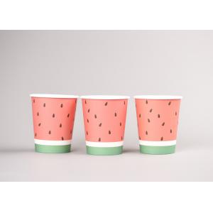 China Cold And Hot Disposable Paper Cups For Tea , Paper To Go Cups With Lids supplier