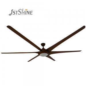 China 6 Blades 5 Speed 220V DC Plastic Ceiling Fan For Home Office supplier