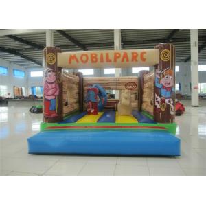 Customized Mini Kids Inflatable Bounce House Quadruple Stitching 3 X 4 X 3m Inflatable mini bouncer