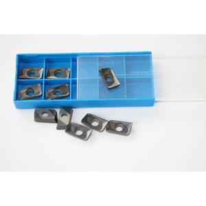 China Gold & Black Carbide Milling Inserts For Steel And Stainless Steel Excellent Hardness supplier