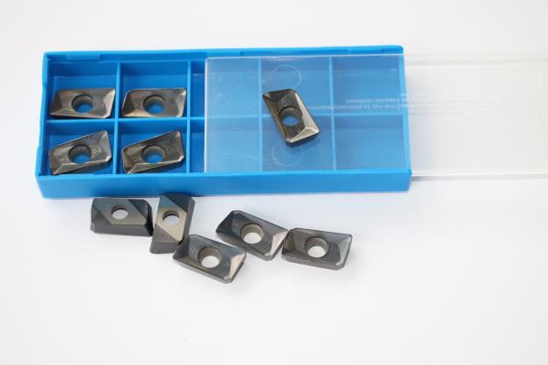 Gold & Black Carbide Milling Inserts For Steel And Stainless Steel Excellent