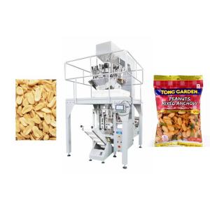 China 10 Heads Weigher Automated Packing Machine for Snacks / Peanuts , Easy Operation supplier