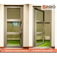 China Single Pane Internal Aluminium Glass Doors For Residential House Color Optional Types of hinges Doors Hinges Doors price on sale