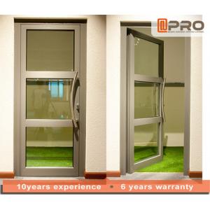 Single Pane Internal Aluminium Glass Doors For Residential House Color Optional Types of hinges Doors Hinges Doors price