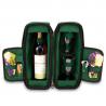 sacs de vin Zippered par milieu de sac d'emballage de vin de bouteille du pique