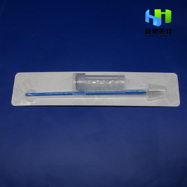 Hospital Medical HPV Endocervical Brushes Nylon Head Epoxy Ball