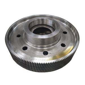 China Concrete Mixer Hard Finishing 800mm Steel Spur Pinion Gear supplier
