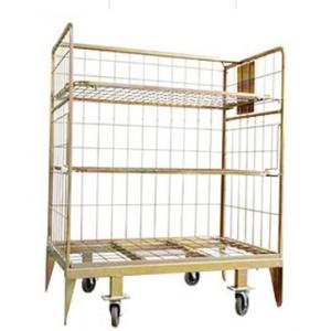 Euro Warehouse Logistic and Storage Cart with Shelf  manufacture factory