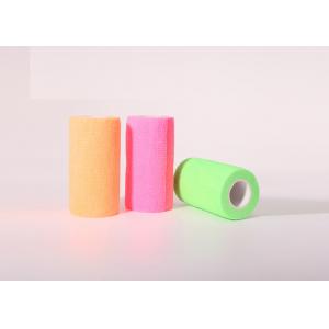 Wuxi LY Elastic Adhesive Bandage Suppliers Cohesive Bandage With Pink Green And Various Color