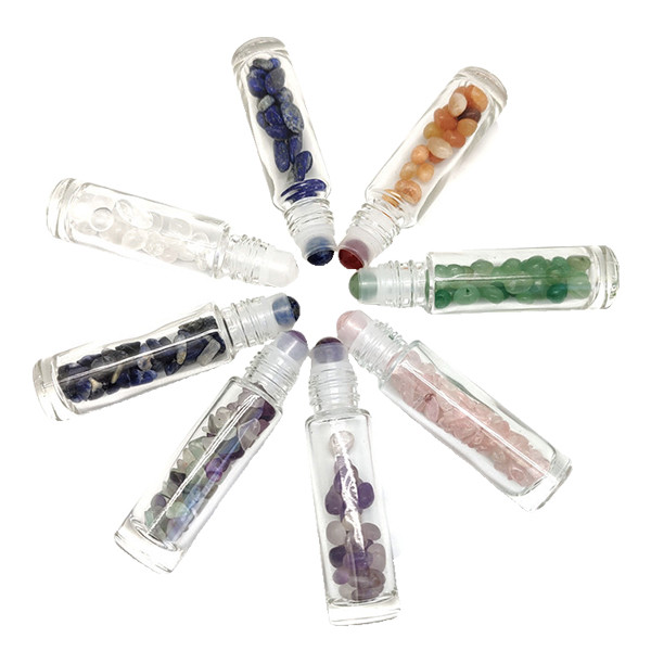 China 1 ml Botellas de cristal de cristal de rotación redonda Botellas de cristal de rotación de cristal congelado a medida wholesale