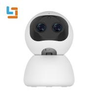 China 1080P Binocular Lens Smart WIFI CCTV Camera Face Recognition Voice Alarm on sale