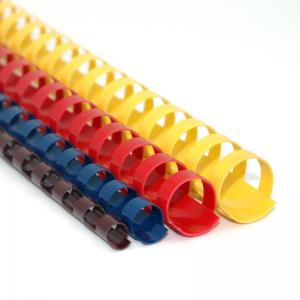 PVC 21 Rings 250mic Plastic Comb Binding For notebook