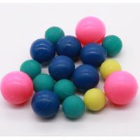 China Colored Food Grade Small Silicone Balls For Vibrating Screen 6-10 MM Machinery on sale