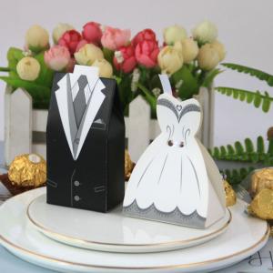 Wedding Dress Packing Food Packaging Paper Box For Chocolate Cracker 10*5*3cm