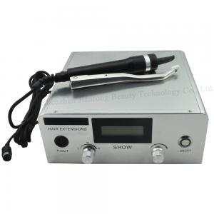 China Ultrasonic fusion human hair extension muachine/lcd hair connector tools supplier