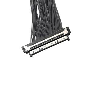 0.4mm Micro Pitch USL20-30SS-017C Micro Coaxial Cable IP67 Rated for Harsh Environment Camera Installation