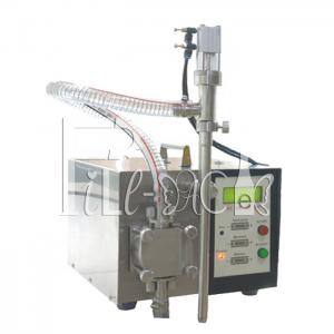 China Digital Gear Pump Liquid Oil Filler Machine Desktop 4 Head High Precision supplier