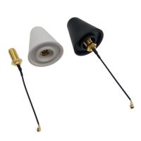 China SMA 2.4G MINI Antenna WIFI Finger Audio Antenna 1DB 2.4ghz Omni With UFL Cable on sale