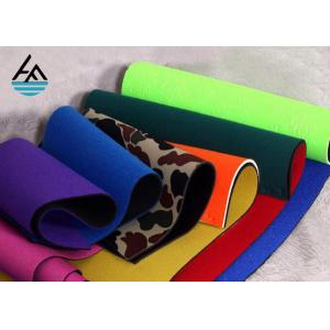China Waterproof Neoprene Fabric Sheets Polyethylene Rubber Sheet For Sports Products supplier